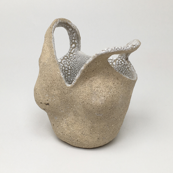 Bra, Glazed ceramic, 2019, 6x4x3 in.